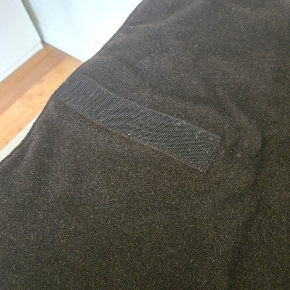 Eliz Scott Harris Tweed Herringbone Dog Coat Size 4 NWT - Picture 9 of 10